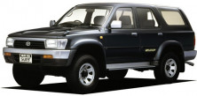 Toyota Hilux Surf II правый руль  (N130) 1989-1995