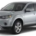 Автомобильные коврики ЭВА (EVA) для Mitsubishi Outlander II  правый руль (XL) 2005-2012 