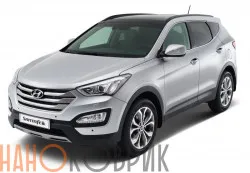 Автомобильные коврики ЭВА (EVA) для Hyundai Santa Fe III (DM 5 мест) 2012-2016 