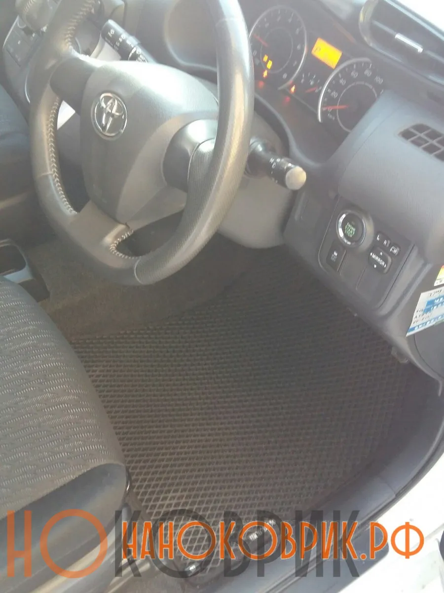 Автомобильные коврики ЭВА (EVA) для Toyota Wish II правый руль рестайлинг (XE20 2WD) (5 мест) 2012-2017 