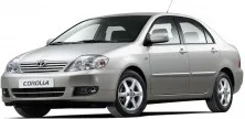 Toyota Corolla IX седан (E120 4WD) 2002-2006
