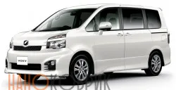 Автомобильные коврики ЭВА (EVA) для Toyota Voxy II правый  руль (R70) 2007-2013 