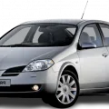 Автомобильные коврики ЭВА (EVA) для Nissan Primera III правый руль лифтбек (P12) 2001-2005 