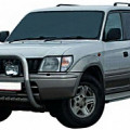 Автомобильные коврики ЭВА (EVA) для Toyota Land Cruiser Prado II правый руль (J90 5 дверей) 1996-2002 