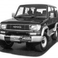 Автомобильные коврики ЭВА (EVA) для Toyota Land Cruiser Prado I правый руль (J70) 1987-1996 