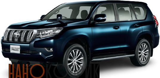 Автомобильные коврики ЭВА (EVA) для Toyota Land Cruiser Prado IV 2-й рестайлинг (J150 5 мест) 2017- 